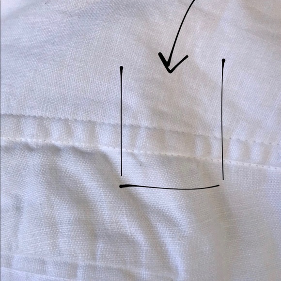 STYLE & CO. Plus Size Linen Capris White Size 20W - Picture 10 of 11